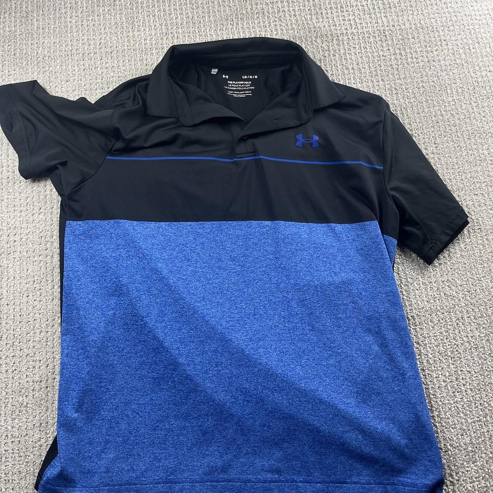 Lot of 6 Under Armour Golf Polo Shirts Men's Large Playoff Iso-Chill Performance - Picture 7 of 14